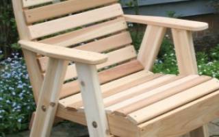 Как делают стулья из дерева?