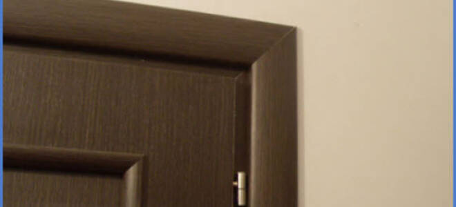 Как прибить наличники на межкомнатные двери?