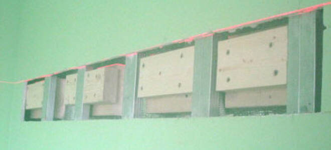 Как усилить стену из гипсокартона для кухни?