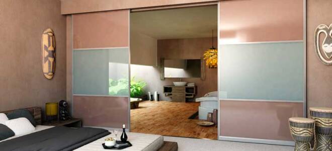 Как навесить двери на шкаф купе?