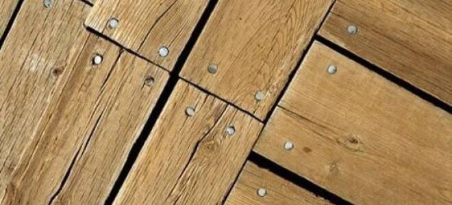 Как выровнять обрезную доску?