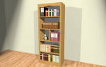 Как из книжных полок сделать шкаф?