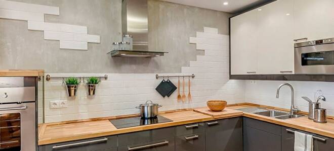 Какая отделка стен лучше для кухни?