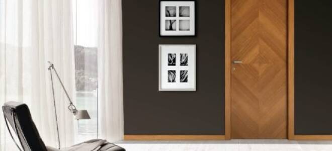 Чем красиво обклеить межкомнатные двери?