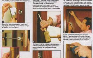 Как усилить деревянную дверь?