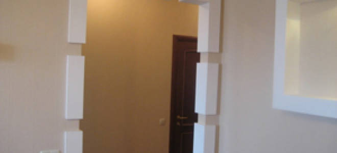 Как красиво отделать дверной проем без двери?