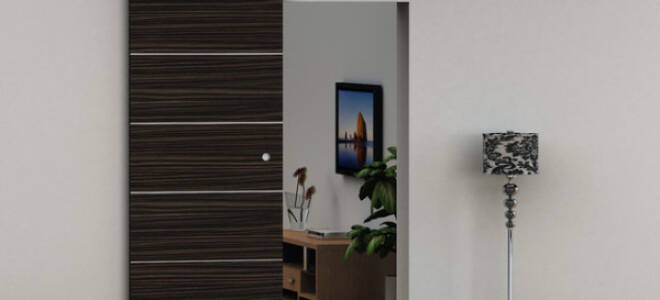 Как монтировать дверь купе?