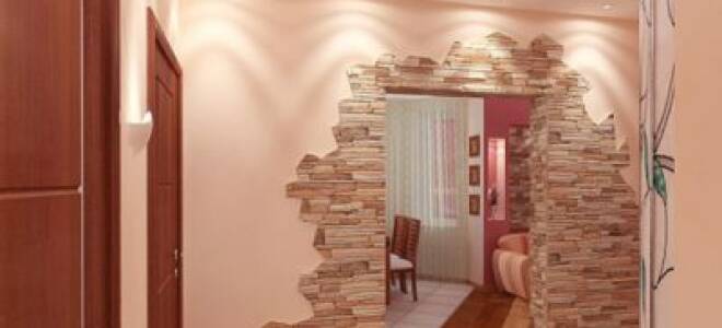 Как отделать межкомнатный проем без двери?